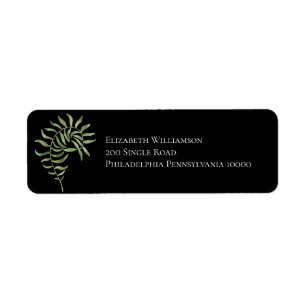 Simple Foliage Bride/black