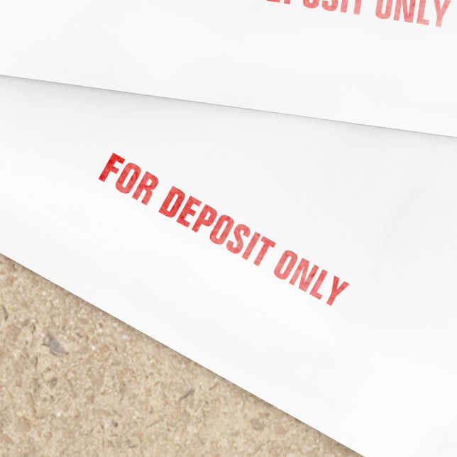 Simple For Deposit Only Business Stamp (Creator Uploaded)
