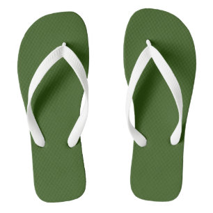 Simple Forest Green Authority® Jandals