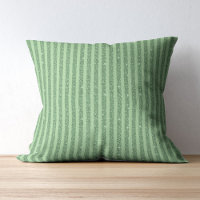 Simple Forest Green Glitter Style Vertical Stripes