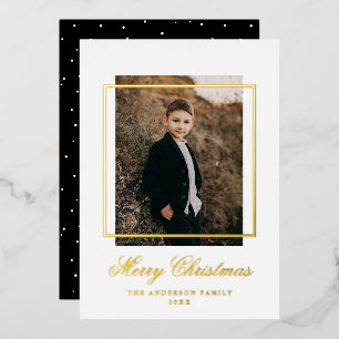 Simple Frame Photo Gold