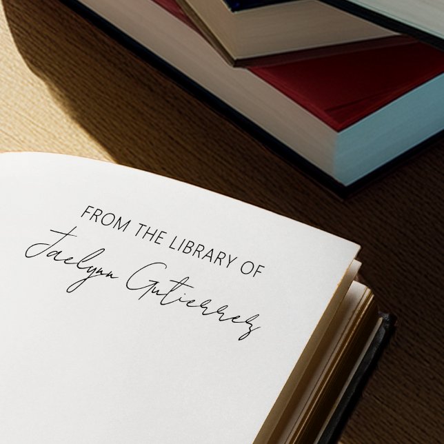 Simple From The Library Of Self-inking Stamp (Simple From The Library Of Self-inking Stamp)