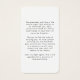 Simple Funeral In Memory Photo Prayer Card