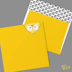 Simple Funny Fun Quirky Crazy Chicken!   Envelope