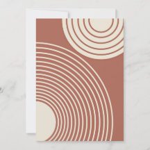 Simple geometric abstract zen style