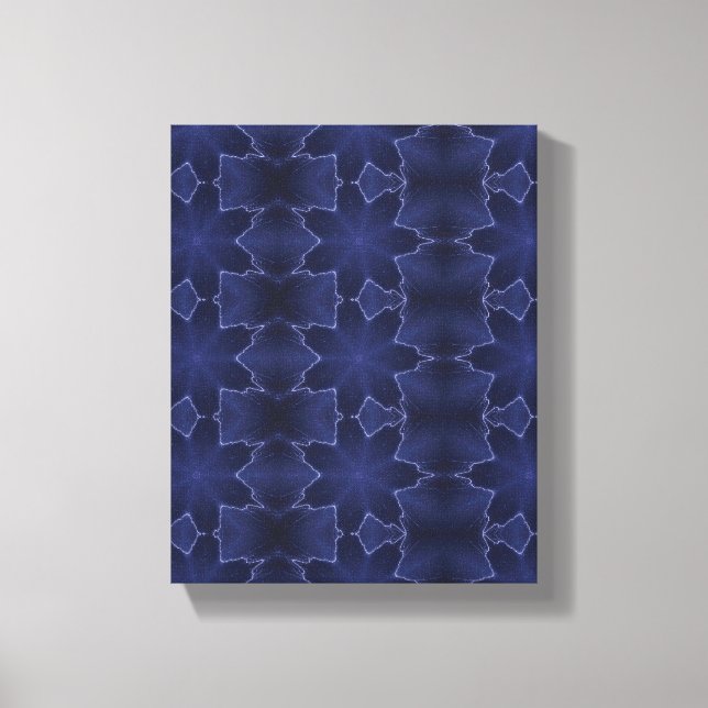 Simple Geometric Modern Art, Navy Star Home Decor (Front)