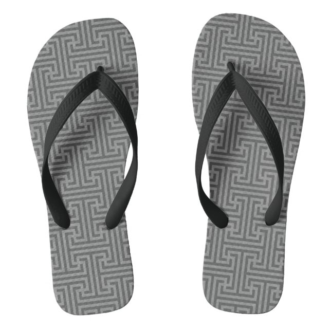 Simple geometric shapes jandals (Footbed)