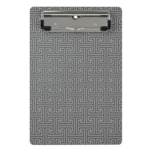 Simple geometric shapes mini clipboard