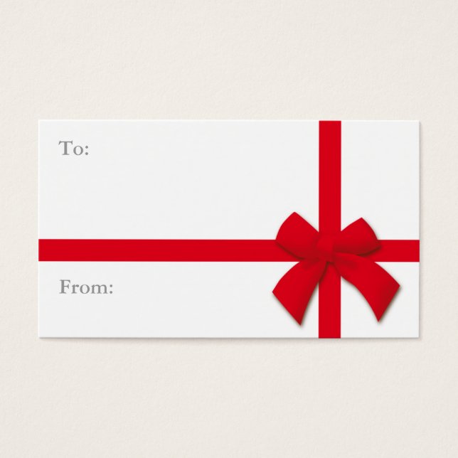 Simple Gift Tag (Front)