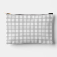 Simple Gingham Style Light Grey Plaid