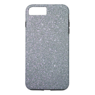 Simple Glitter Grey Ombre Plain Personalised Case-Mate iPhone Case