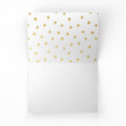 Simple gold calligraphy "Best wishes"