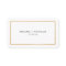 Simple Gold Frame wedding website or info card