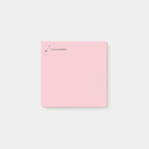Simple Golf Fan Personal Stationery Golf Club Post-it Notes
