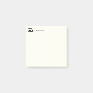 Simple Golf Fan Personal Stationery Post-it Notes