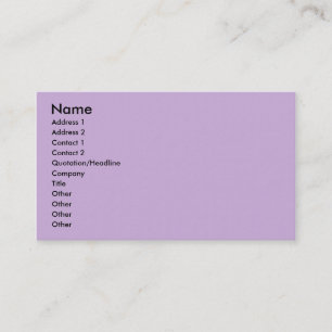 Simple graceful rough purple surface business card