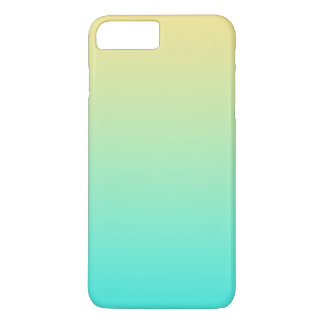 Simple Gradient Pastel Yellow Turquoise Case-Mate iPhone Case