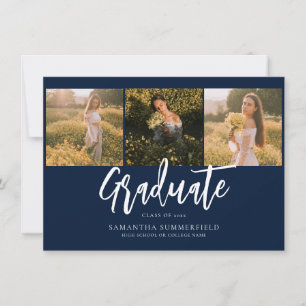 Simple Graduation 2026 Script Photos Announcement