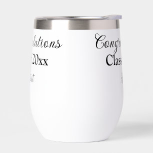 Simple graduation congratulations minimal add clas