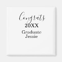 Simple graduation congratulations minimal add clas