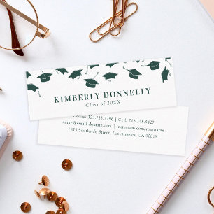 Simple Graduation Name Calling Card