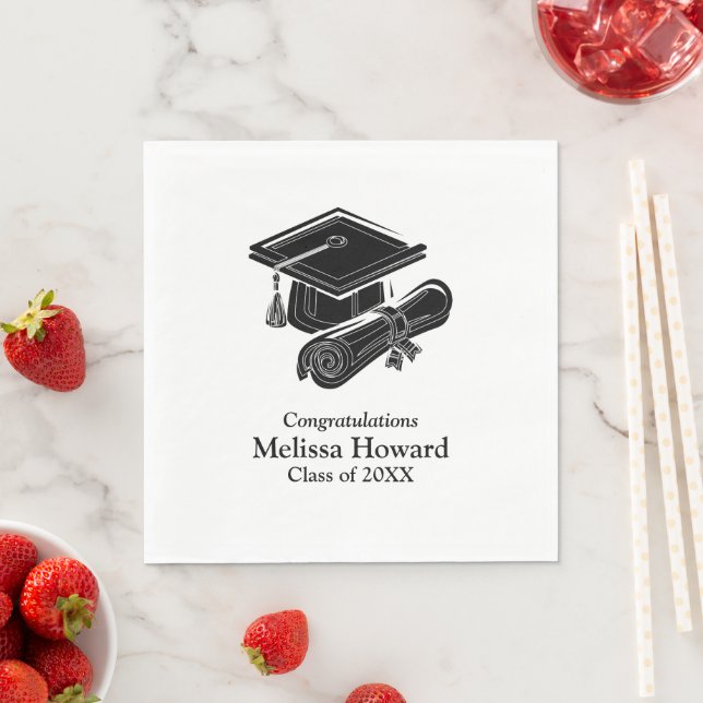 Simple Graduation Napkin (Insitu)