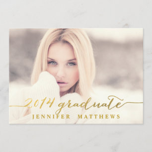 Simple Graduation Party Invitation