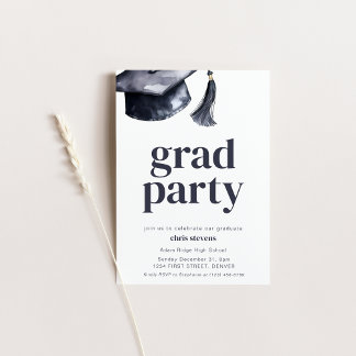 Simple Graduation Party Invite