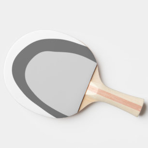 Simple green watercolor abstract add logo text min ping pong paddle