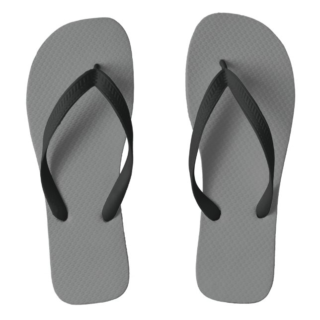 Simple Grey Authority®  Jandals (Footbed)