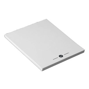 Simple Grey Company Logo Notepad