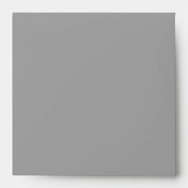 Simple Grey Modern Wedding Envelopes (Front)