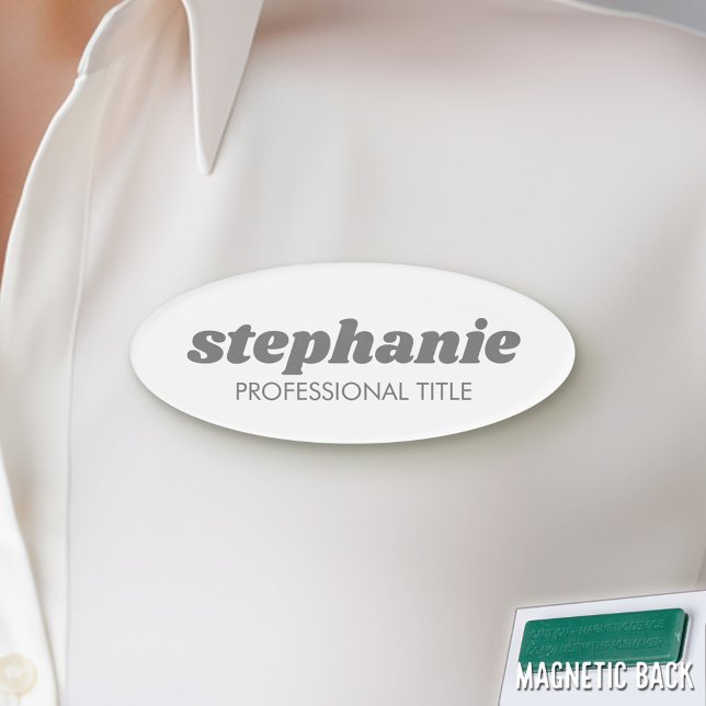 Simple Grey Script Name and Title Name Tag (Custom Name Tag)