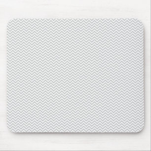 Simple Grey ZigZag Mouse Pad