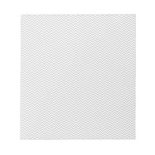 Simple Grey ZigZag Notepad
