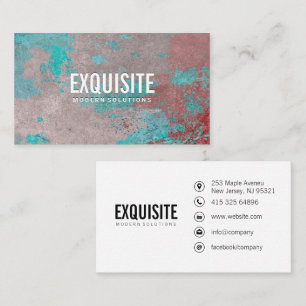 Simple Grunge Texture Business Card