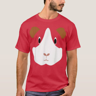 Simple Guinea Pig Face Costume T-Shirt