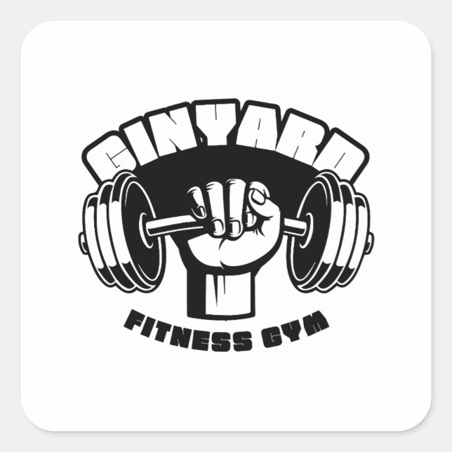 Simple Gym / Fitness Sticker | stronger every day (Front)