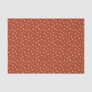 Simple Hand-drawn Scattered Holiday Stars Tissue Paper