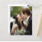 Simple Handwriting Wedding Thank You Postcard