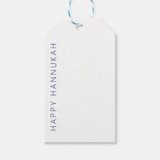 Simple Hannukah Gift Tags