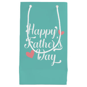 Simple Happy Father's Day Calligraphy   Gift Bag