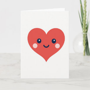 Simple Happy Heart Card