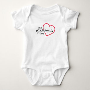 Simple Happy Mother's Day   Bodysuit