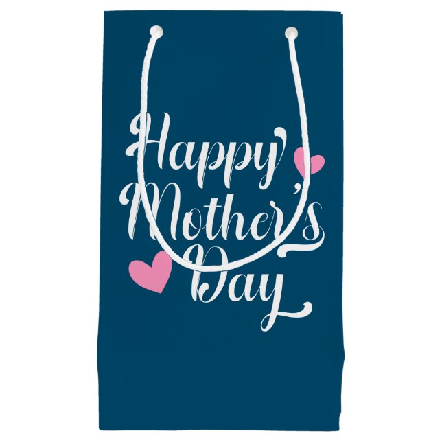 Simple Happy Mother's Day Calligraphy | Gift Bag (Front)