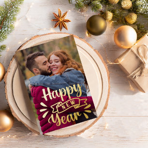 Simple Happy New Year Photo