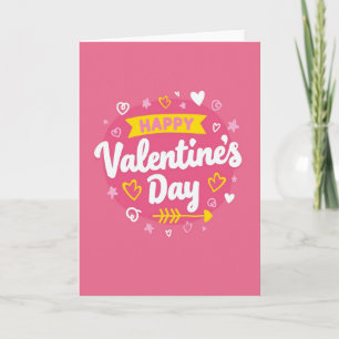 Simple Happy Valentines Card