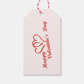 Simple Happy Valentine's Day Gift Tags