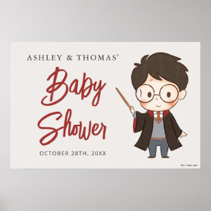 Simple Harry Potter Baby Shower Poster
