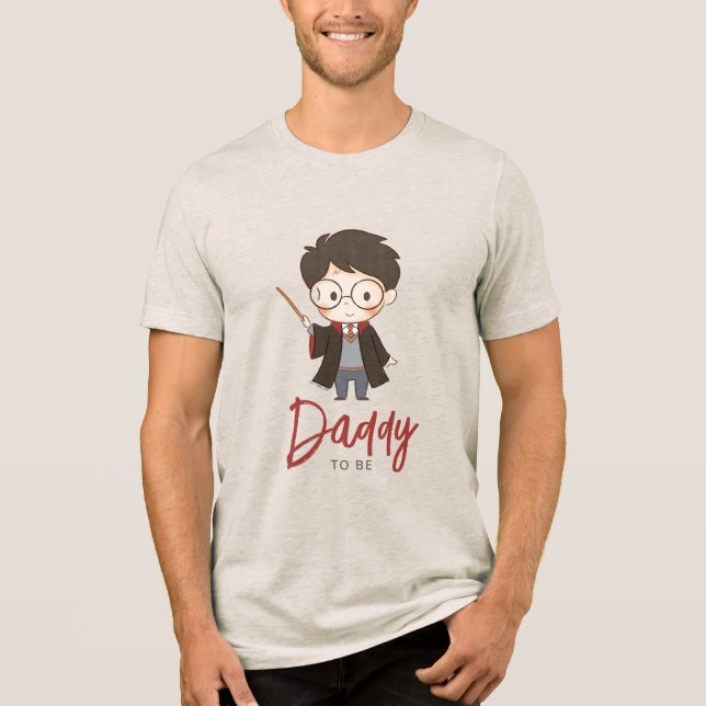 Simple Harry Potter Baby Shower Tri-Blend Shirt (Front)